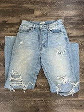 Cello Women s Blue Jeans High Rise, Buttoned