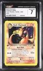 Pokémon English Dark Charizard 4/82 2000 Team Rocket - 1st Ed Rare Holo CGC 7