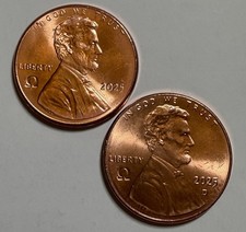 2025 P D Lincoln Penny Cent OMEGA Counterstamp - IN STOCK Best Quality