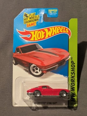 Hot Wheels: '64 Corvette Sting Ray - 2013 - HW Workshop: Then and Now - 223/250