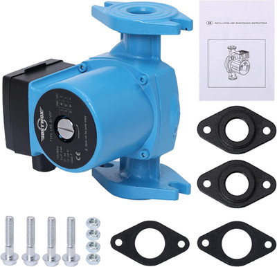 3-Speed 1 Inch Flange Hot Water Recirculating Pump 1/8HP Booster Pump 110-120V C