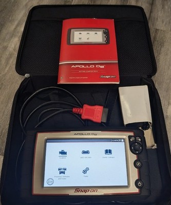 Snap On Apollo D8 OBD2 Scanner EESC333 23.4 With Motorcycle Software!