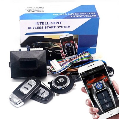 Universal Car Alarm Auto Start Stop System Remote Control Engine Ignition Autost