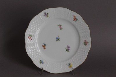 Herend Mille Fleurs Brotteller Teller D 17 cm Form Osier 516 1/2 MF (A)