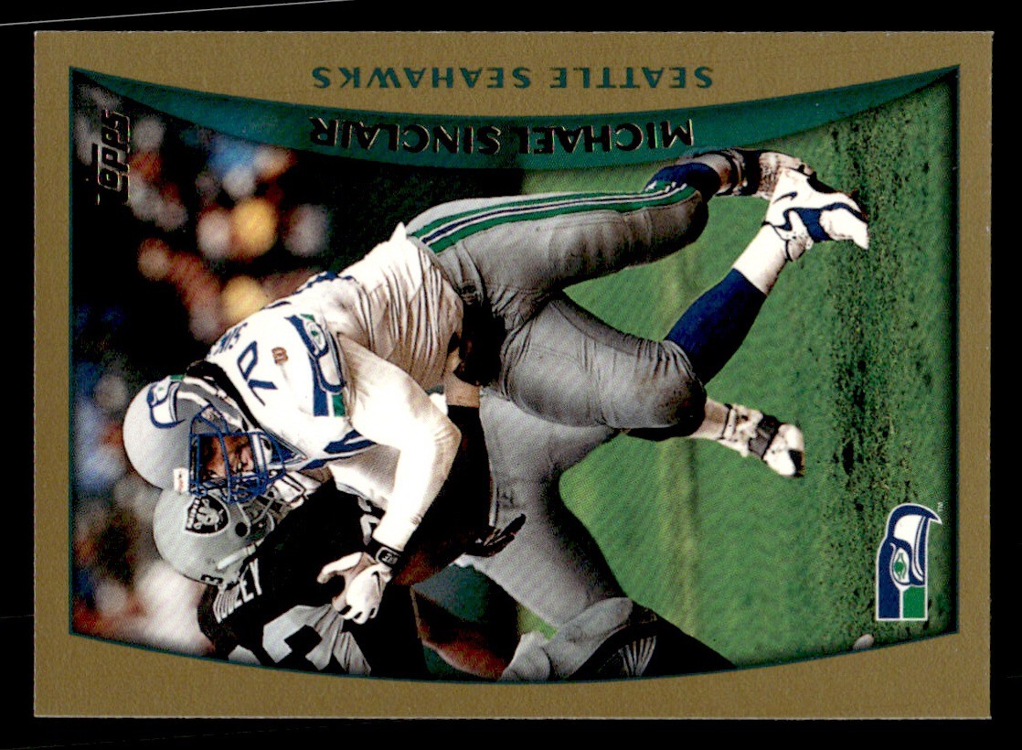 1998 Topps - Michael Sinclair #191 Football Sports Card Raw Trading Card