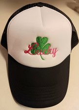 St Patrick  s Day Lucky Shamrock Cap