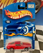 Hot Wheels 2001 Mainline #126 Ford '68 Mustang RED 5SP Thailand