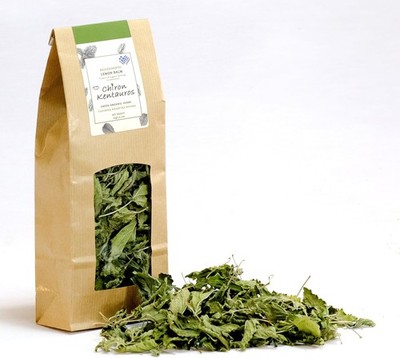 Greek Organic Bio Herb Melissa/Lemon Balm Leaves from Mount Pelion Greece -