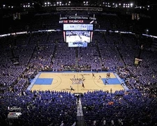 Chesapeake Energy Arena "Game 1 of 2012 FINALS" Oklahoma Thunder 8x10 photo