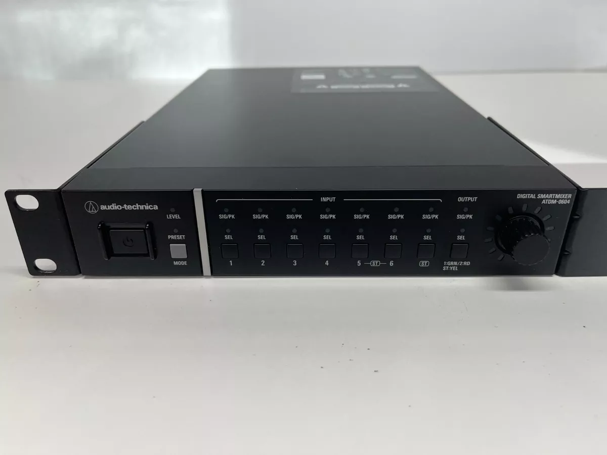 Audio-Technica ATDM-0604 Digital Smart Mixer | eBay
