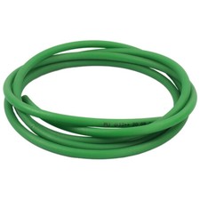 Green PU Round Urethane Drive Belt - 2 to 18mm Dia, Polyurethane Rough Surface