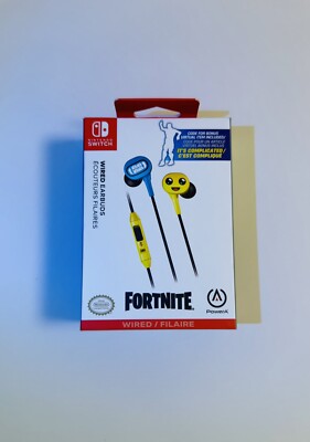 PowerA Kabelgebundene   FORTNITE Peely, In-ear Gaming Headset Gelb (OHNE CODE)