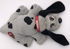 Pound Puppies Plush Dog Vintage Tonka Grey Black Spots Interactive 15 Plush