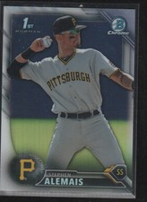 STEPHEN ALEMAIS  2016 BOWMAN CHROME DRAFT REFRACTOR CARD #BDC-34