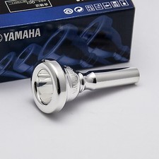 Yamaha Short Shank 13E4 Silver Cornet Mouthpiece NEW Ships Fast 