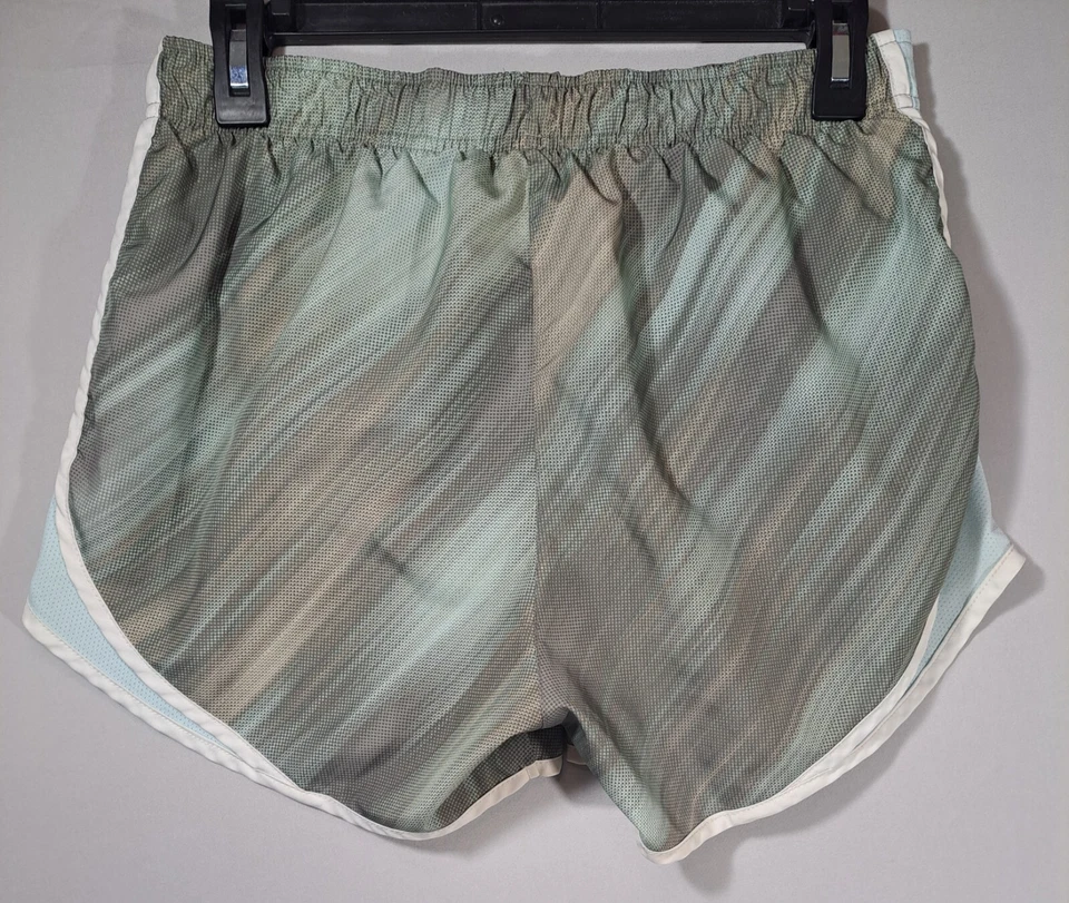 Pantalones Cortos para Correr Nike Dry Dri-fit Temp Forrados para Mujer Talla M 831290-003 Verde Azul Foto 3 de 4