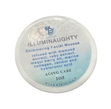 Diva Stuff Illuminaughty Shimmering Facial Mousse With Diamond and Ruby Extracts