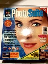MGI PhotoSuite Windows 3.1 NT and 95 Edition Video Wave SE in Box 1997