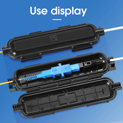 10 pcs FTTH Fiber Optic terminal box FC/SC/ST/LC Adapter/flange Protective box