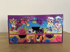 Lisa Frank Stationery Box Unicorn Cats Turtle Dogs Roses Tiger Drawers Markers