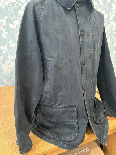 Giacca Uomo Barbour Beaufort Cera A887 Large Usata (W6) - Foto 2 di 21