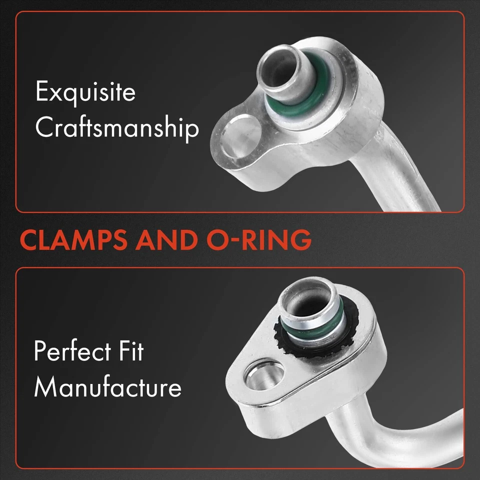 A/C Hose Suction & Discharge Line for Ford Explorer 2006 2007 2008-2010 V6 4.0L - Image 3 of 4