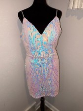 Windsor Sequin Dress Large