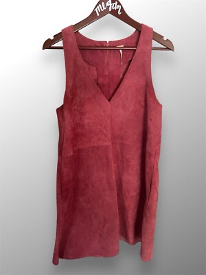 strapless open back dress Sweet Meadow Floral-Embroidered Vegan Suede Vest Brown / M main image 1