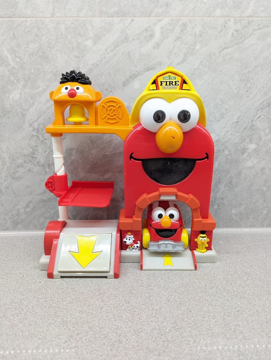 Elmo Fire Engine Sesame Street Fire Station Sesame Street Giggle And Go Car Wash, Fire