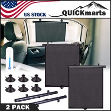 Retractable Auto Car Side Window Sun Shade Shield Cover Baby Roll Curtain Visor Retractable Auto Car Side Window Sun Shade Shield Cover Baby Roll Curtain Visor