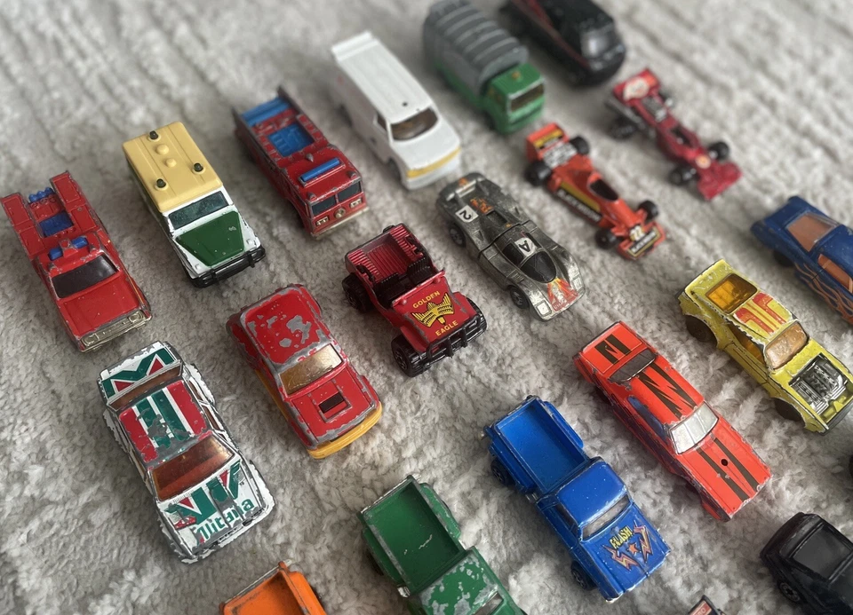 大号 批量 - 29 件 复古,火柴盒,主要,YATMING,TOOTSIE 玩具车,卡车 — 第 4/4 张图片