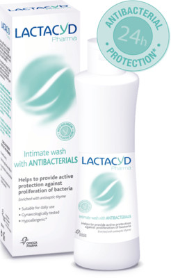 Lactacyd Intimate Wash Lotion Pharma Antibacterials Thyme Reinforces Protect 