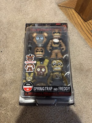 Funko FNAF Snaps SPRINGTRAP And FREDDY Five Nights At Freddy's Action Figure NEW