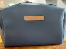 Smoky Aqua Green Bespoke Essentials California Toiletries/Makeup Bag  