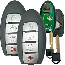 2 Replacement for Nissan 2014-2016 Rogue Remote Car Key Keyless Entry Fob