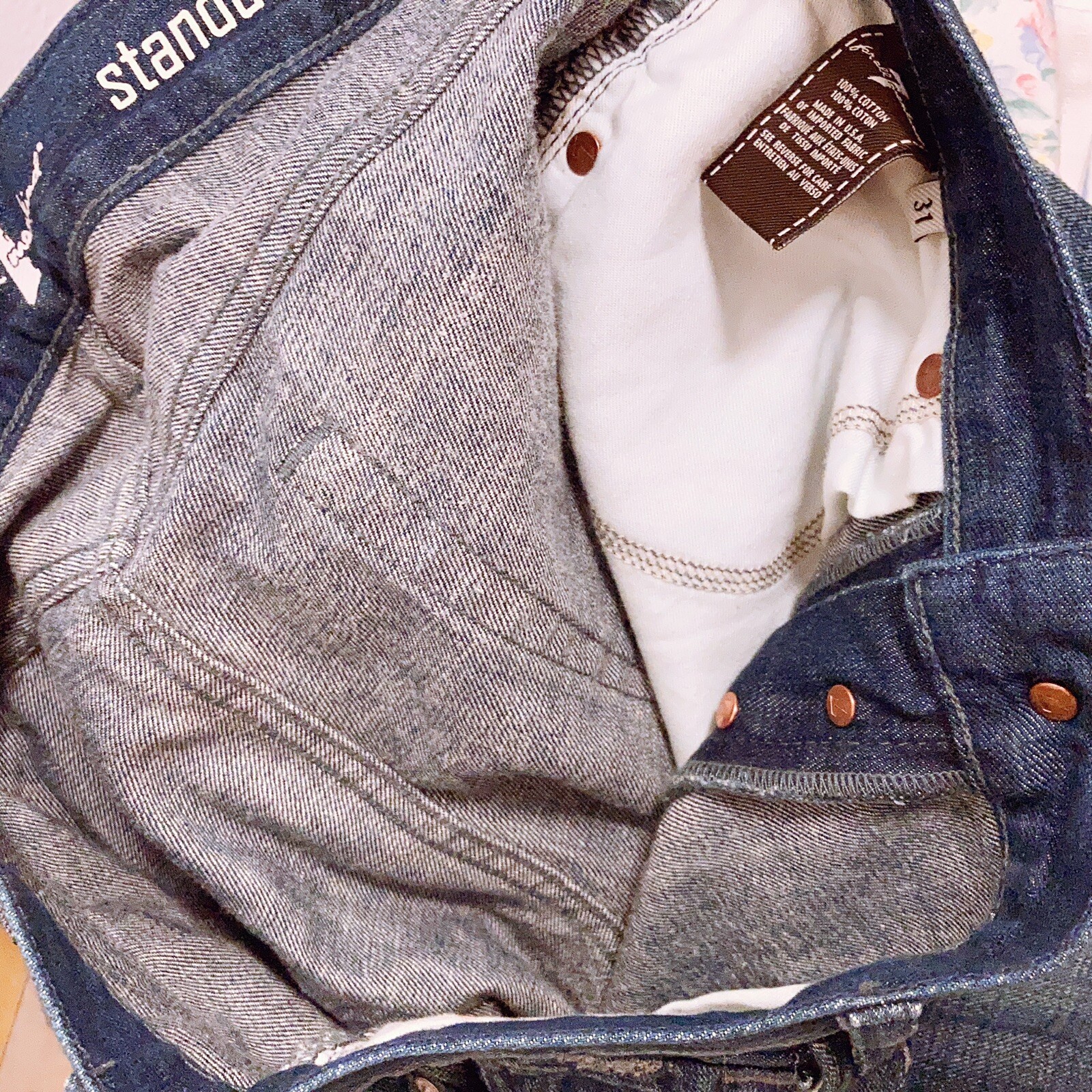 7 For All Mankind Funky Boho Flared Upcycled Deni… - image 12