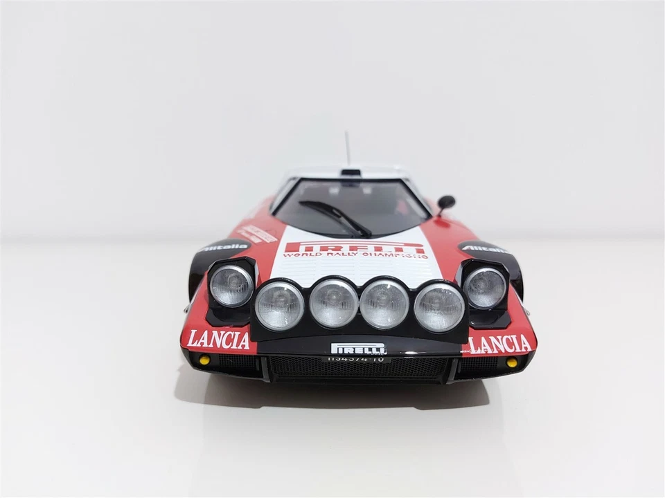 LANCIA STRATOS HF Winner Rally Sanremo 1978 - Minichamps 1/18 Limited 456 pcs - Immagine 2 di 4