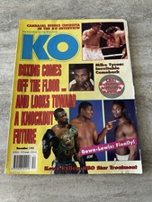 KO Magazine ~ December 1994 ~ Mike Tyson Kevin Kelley