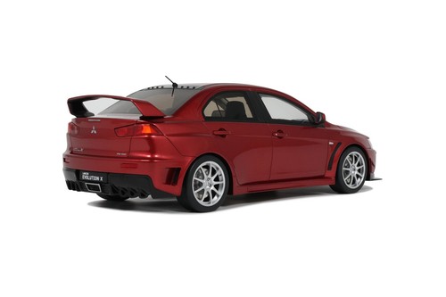 OTTO OT1084 MITSUBISHI LANCER EVO X FQ 400 ROJO ORIENTAL 2012 1/18 - Imagen 3 de 3