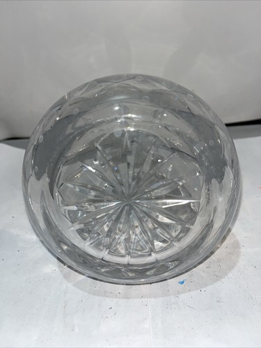 Vintage Portugal Atlantis Crystal Decanter 12” Tall - Picture 5 of 7