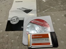 Siemens Model SS1021 SpeedStream Wireless Laptop PCMCIA Card 802.11b 