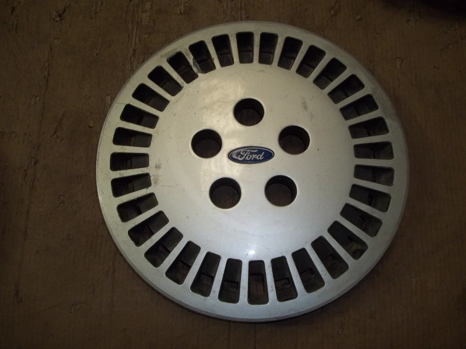 89 90 91 Ford Probe 1989 tapacubos llanta cubierta de rueda tapacubos 14" fabricante de equipos originales usado 880 juego 4 Foto 3 de 4