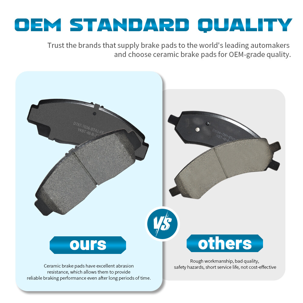 Front Rear Drilled Brake Rotors Ceramic Pads Kit For Subaru Forester 2019 - 2023