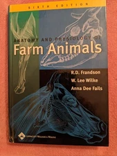 R D Frandson, ANATOMY & PHYSIOLOGY OF FARM ANIMALS, 2003, HB, Lippincott