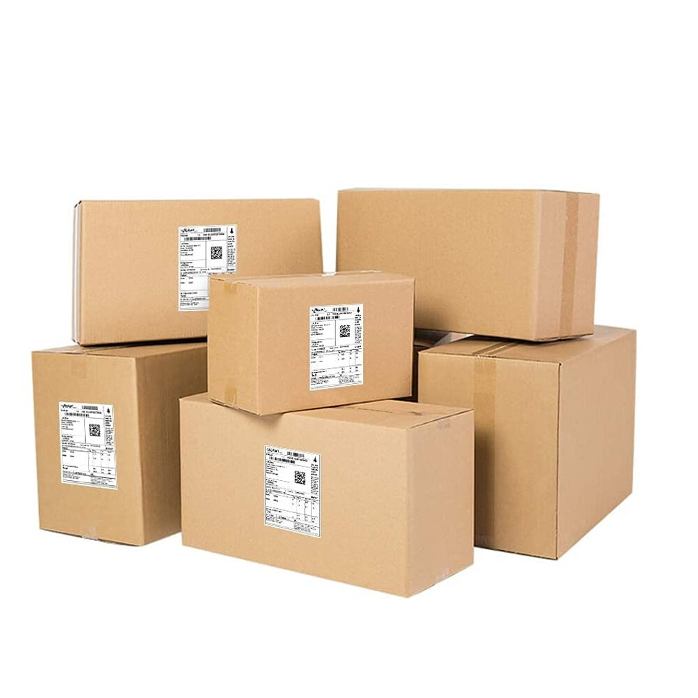 12 Rolls 4x6 Direct Thermal Shipping Labels – 450 Labels/Roll, 1” Core, For Zebra 2844 ZP450