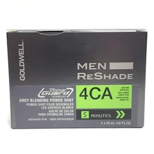 Goldwell Men Reshade 4CA Cool Ash Medium Brown, 4 x 20ml