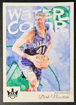 Dirk Nowitzki 2022-23 Panini Court Kings WATER COLOR Insert Card (no.5)