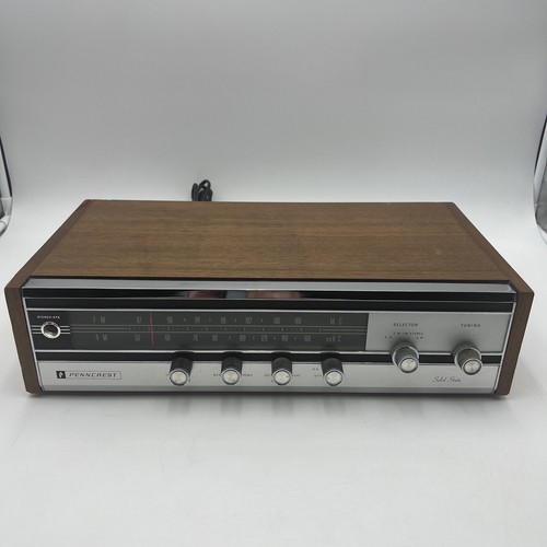 PENNCREST AM/FM STEREO MODEL #6911 MADE by JC PENNY