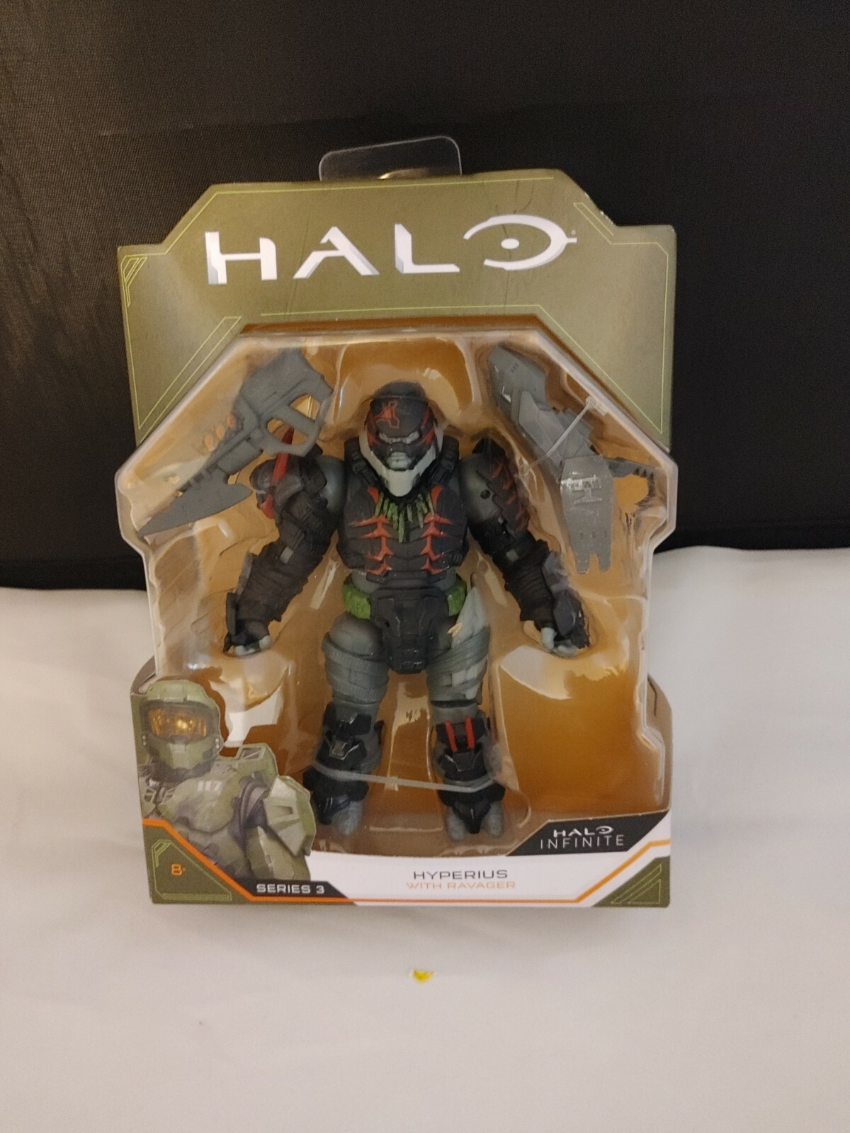 Hyperius Infinite HALO INFINITE HYPERIUS WITH RAVAGER ACTION Figure World of Halo Series ...