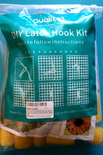 Sunflower Latch Hook Rug Kit 20" x 20" ZD-026 By Qualitell New